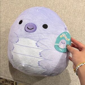 Squishmallows Lavender and White Plush